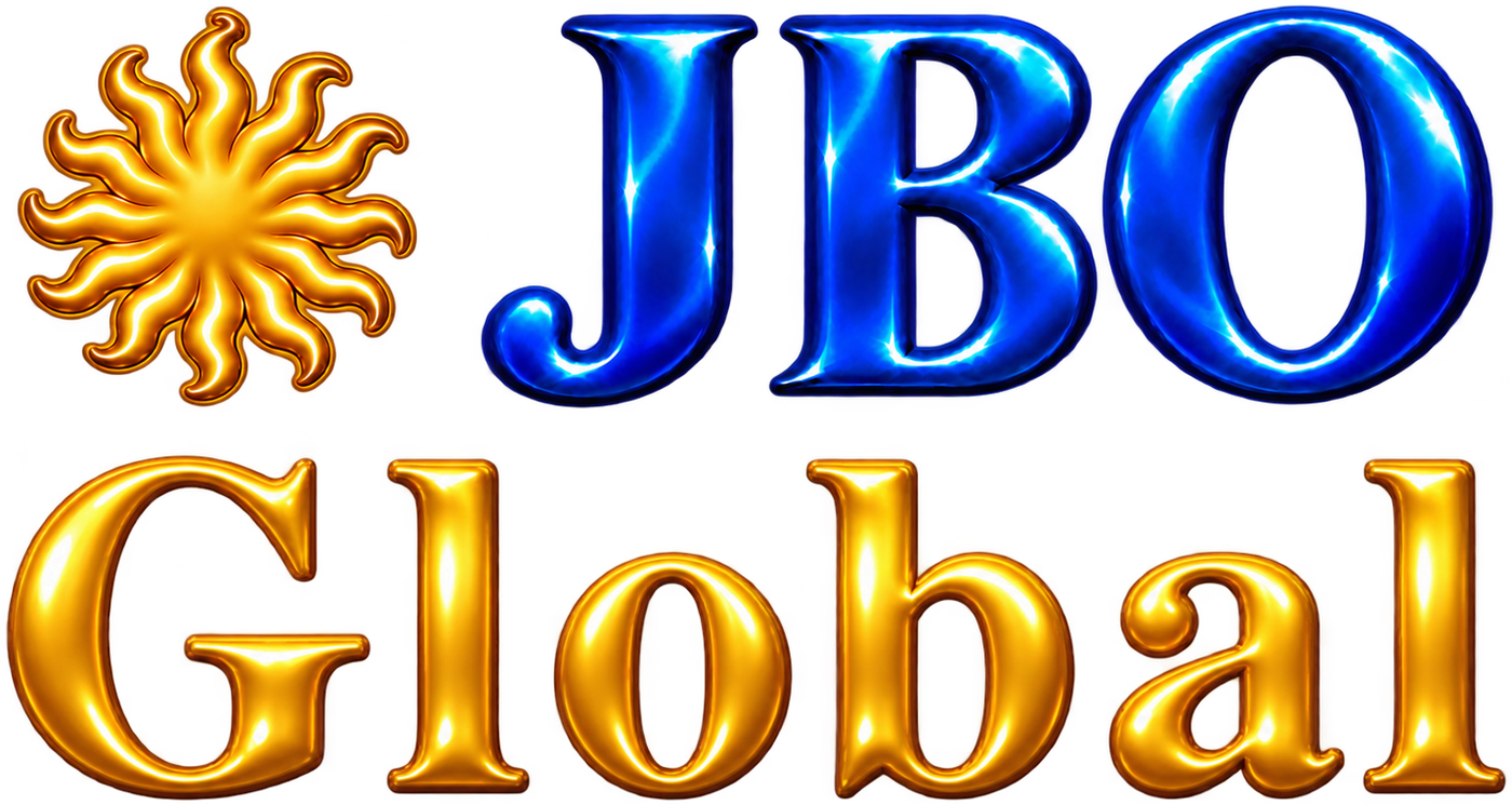 JBO Global : soleil doré, JBO bleu saphir et Global doré bombé